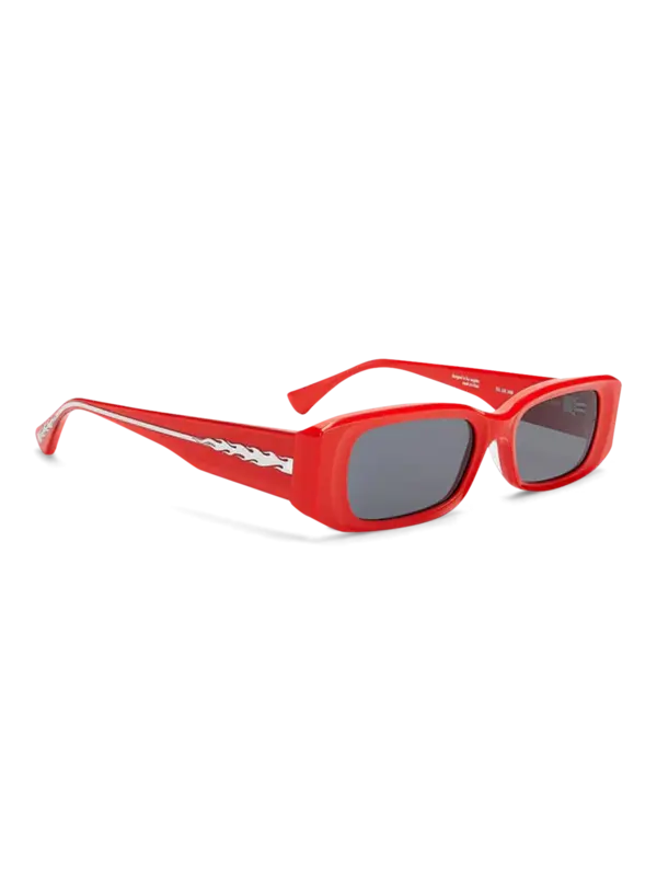 نظارة طبية بإطار مستطيل مستدير