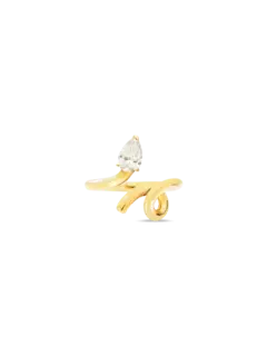 خاتم تيندريل بيبي فاين | ذهب أصفر عيار 18 قيراط