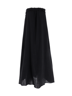 Khalo Cotton Strapless Midi Dress