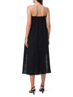 Khalo Cotton Strapless Midi Dress