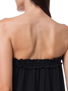 Khalo Cotton Strapless Midi Dress