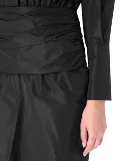 فستان سفاري تافيتا