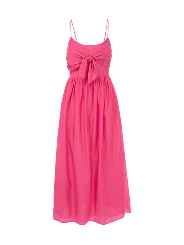 Bayou Silk Cotton Sleeveless Midi Dress