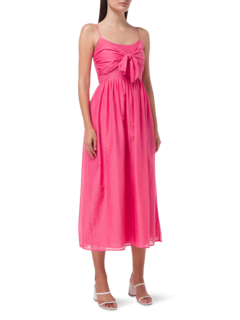 Bayou Silk Cotton Sleeveless Midi Dress
