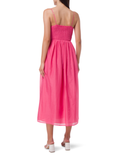 Bayou Silk Cotton Sleeveless Midi Dress