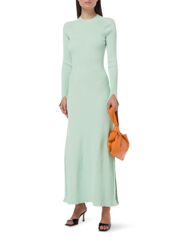 LARA RIBBED KNIT MAXI DRESS