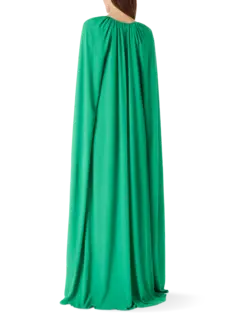 فستان ميني طويل بأكمام كاب