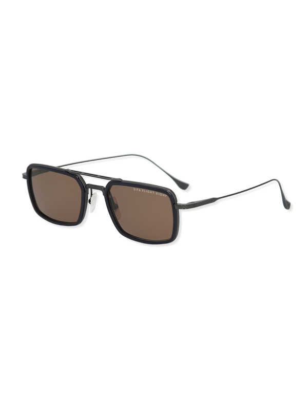 Black full frame sunglassses