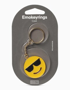 Emoji Key Chain Cool