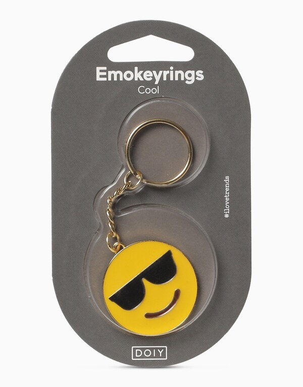 Emoji Key Chain Cool