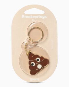 Emoji Key Chain Poo