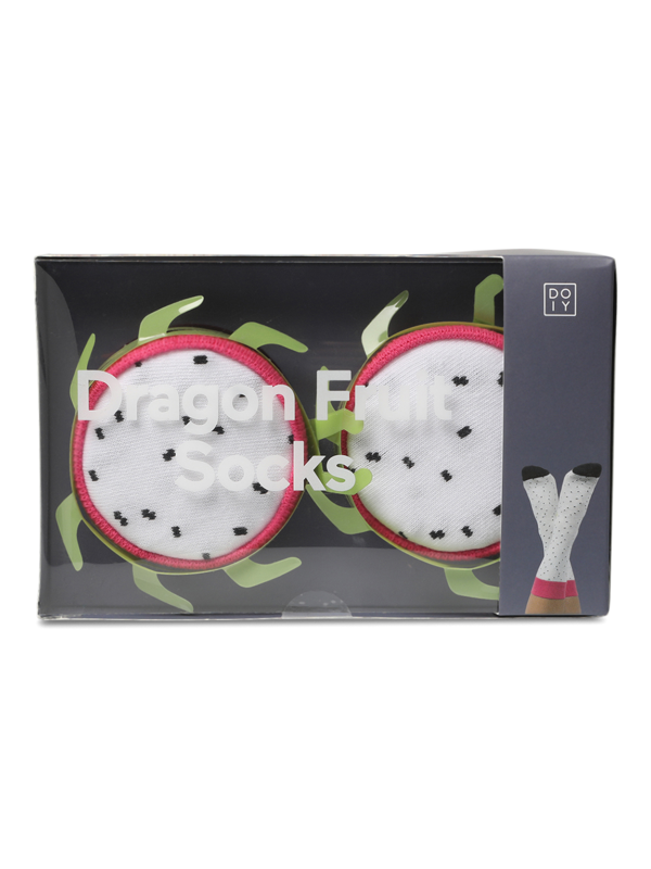 White/Pink Dragon Fruit Socks