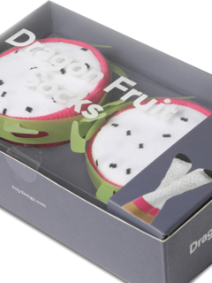 White/Pink Dragon Fruit Socks