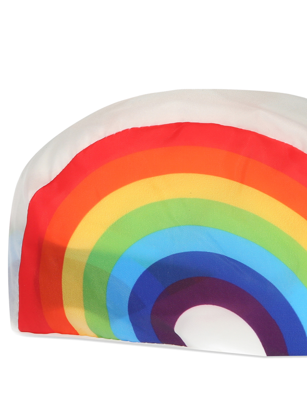 White/Rainbow Bag