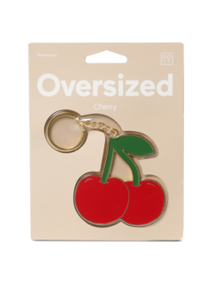 Red Oversized Cherry Key Chain