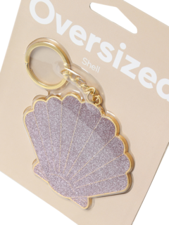 Pink Shell Key Chain