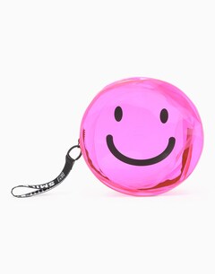 Neon Pink Toiletry Round Bag