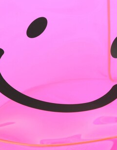 Neon Pink Toiletry Round Bag
