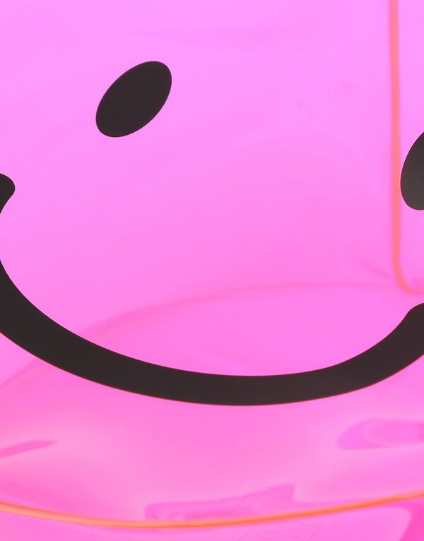 Neon Pink Toiletry Round Bag