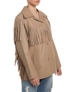 Fringed Leather Jacket