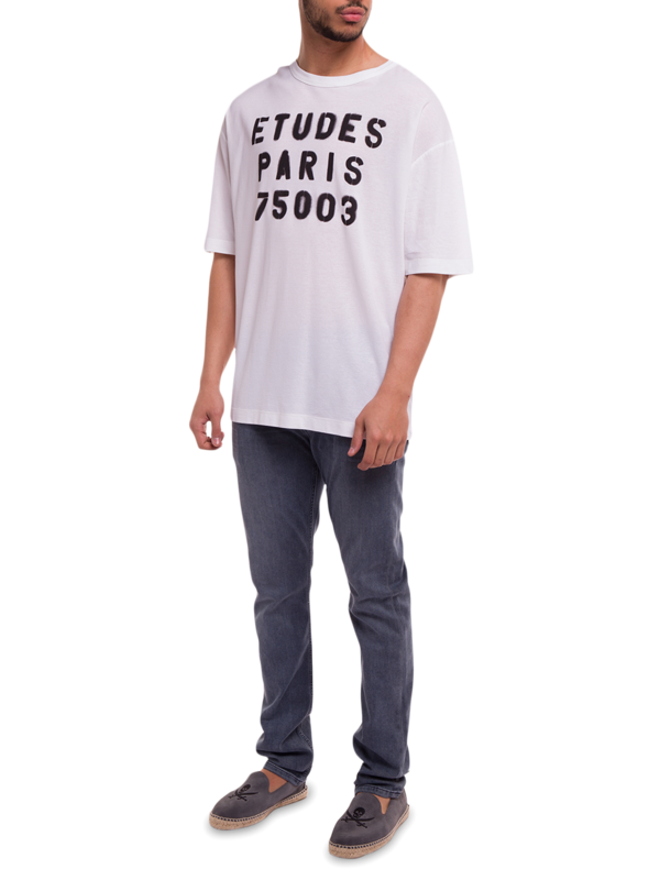 Museum Stencil White T-Shirt