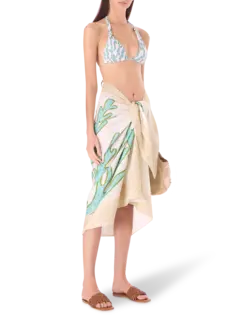 Localized Coral Sarong