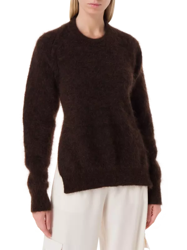 بلوزة محبوكة بدون ظهر