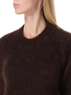 بلوزة محبوكة بدون ظهر