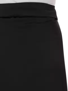 تنورة متوسطة الطول بخصر منخفض