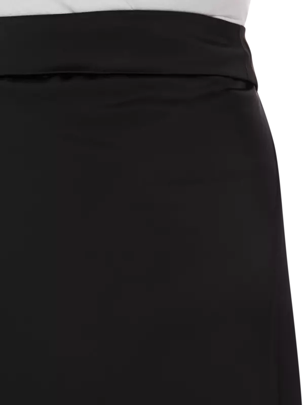 تنورة متوسطة الطول بخصر منخفض