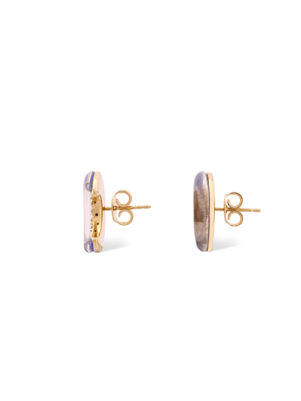 "Lunette" Collection 18K Gold Earrings
