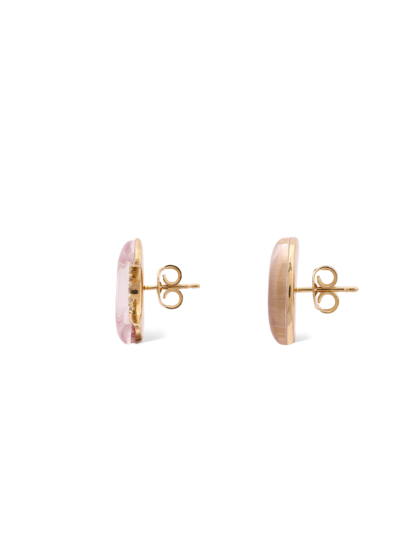 "Lunette" Collection 18K Gold Earrings