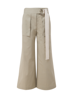SOFIA LINEN COTTON WIDE LEG TROUSER