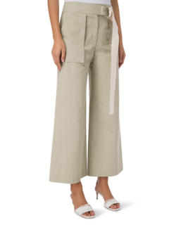 SOFIA LINEN COTTON WIDE LEG TROUSER