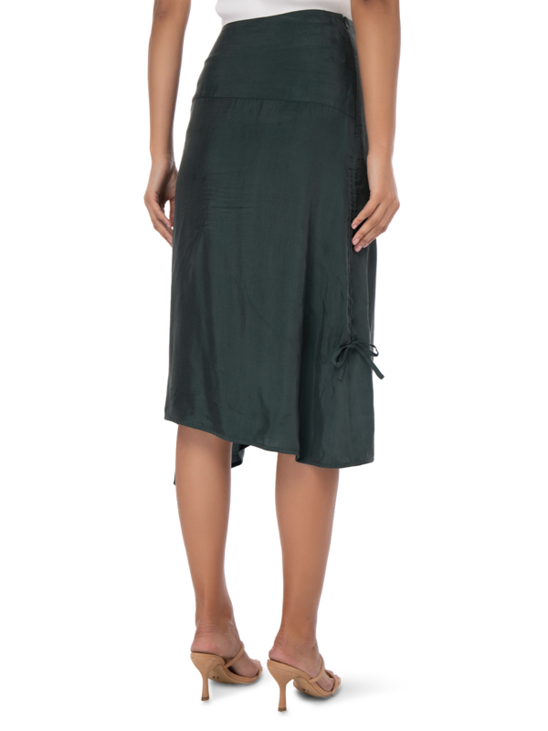 ANTONIA CUPRO MIDI SKIRT