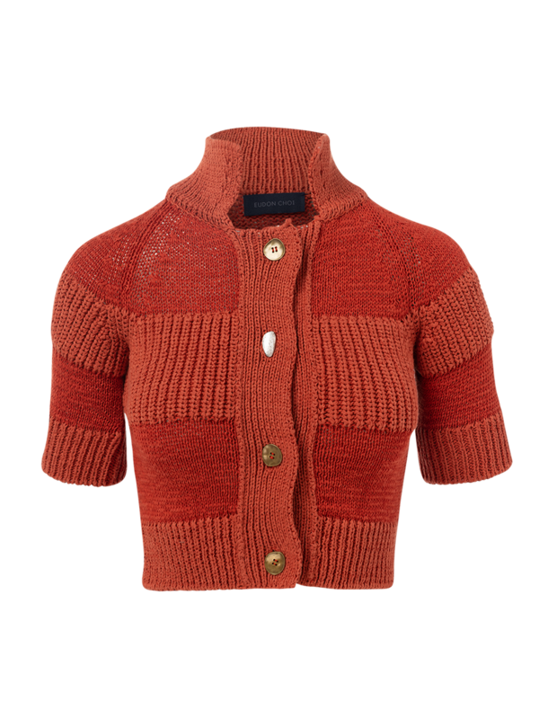 YURO COTTON SHORT SLEEVE CARDIGAN