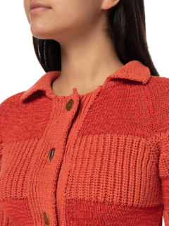 YURO COTTON SHORT SLEEVE CARDIGAN