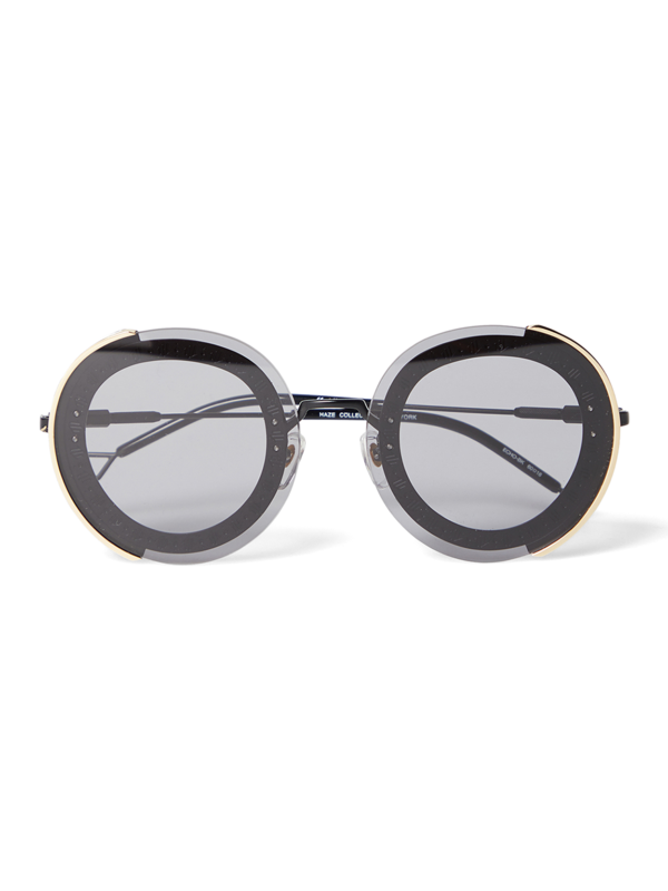 Black Round Sunglasses