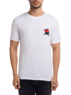 Crewneck T-Shirt with Small Patch