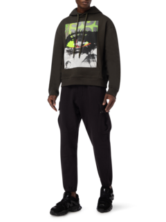 Abstract Printed Hoodie