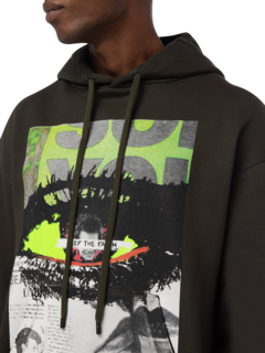 Abstract Printed Hoodie
