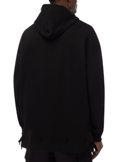 Self-Tie Zippered Hoodie