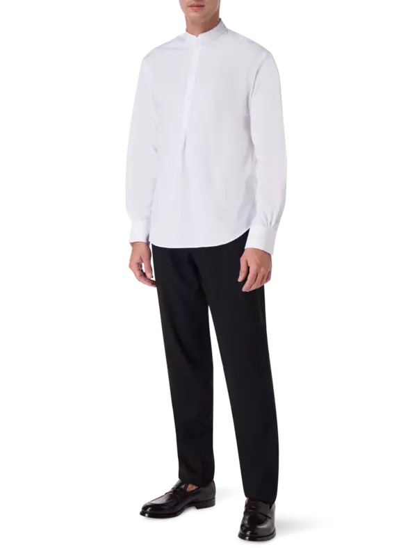 قميص أبيكورين من البوبلين