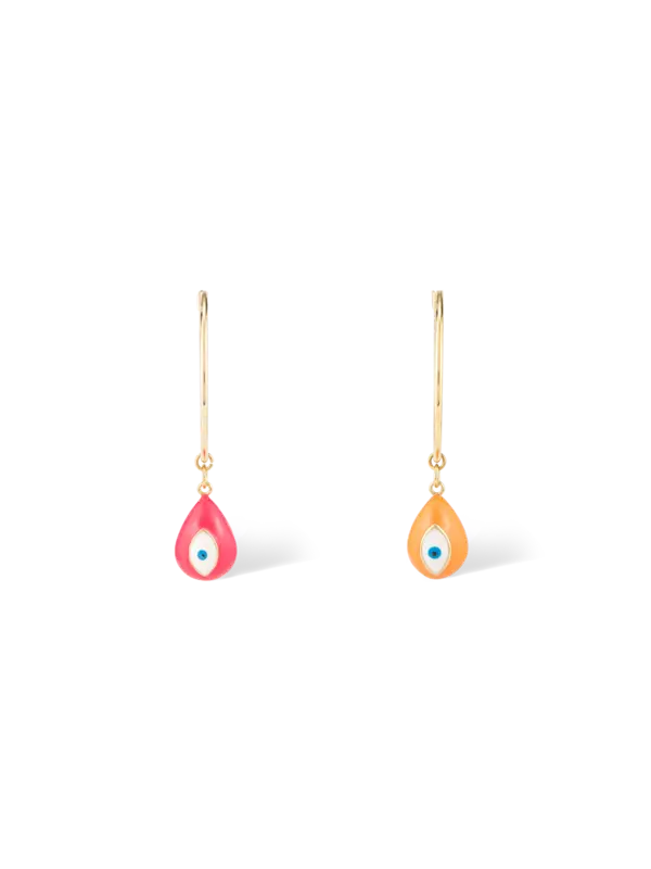Evil Eye Hoop Earing