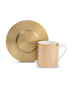 Tri-Gold Espresso- Set of 6 Cups