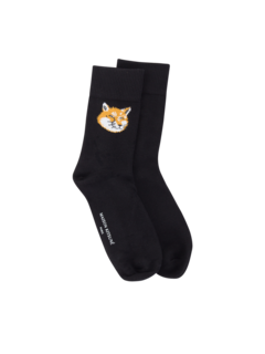 Tricolour Fox Head Socks