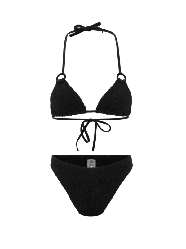 Eva Two Piece Crinkle Bikini Set