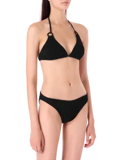Eva Two Piece Crinkle Bikini Set