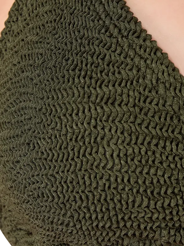 Eva Two Piece Crinkle Bikini Set