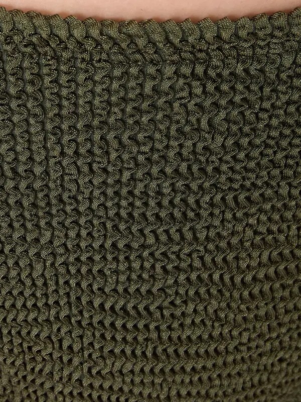 Eva Two Piece Crinkle Bikini Set